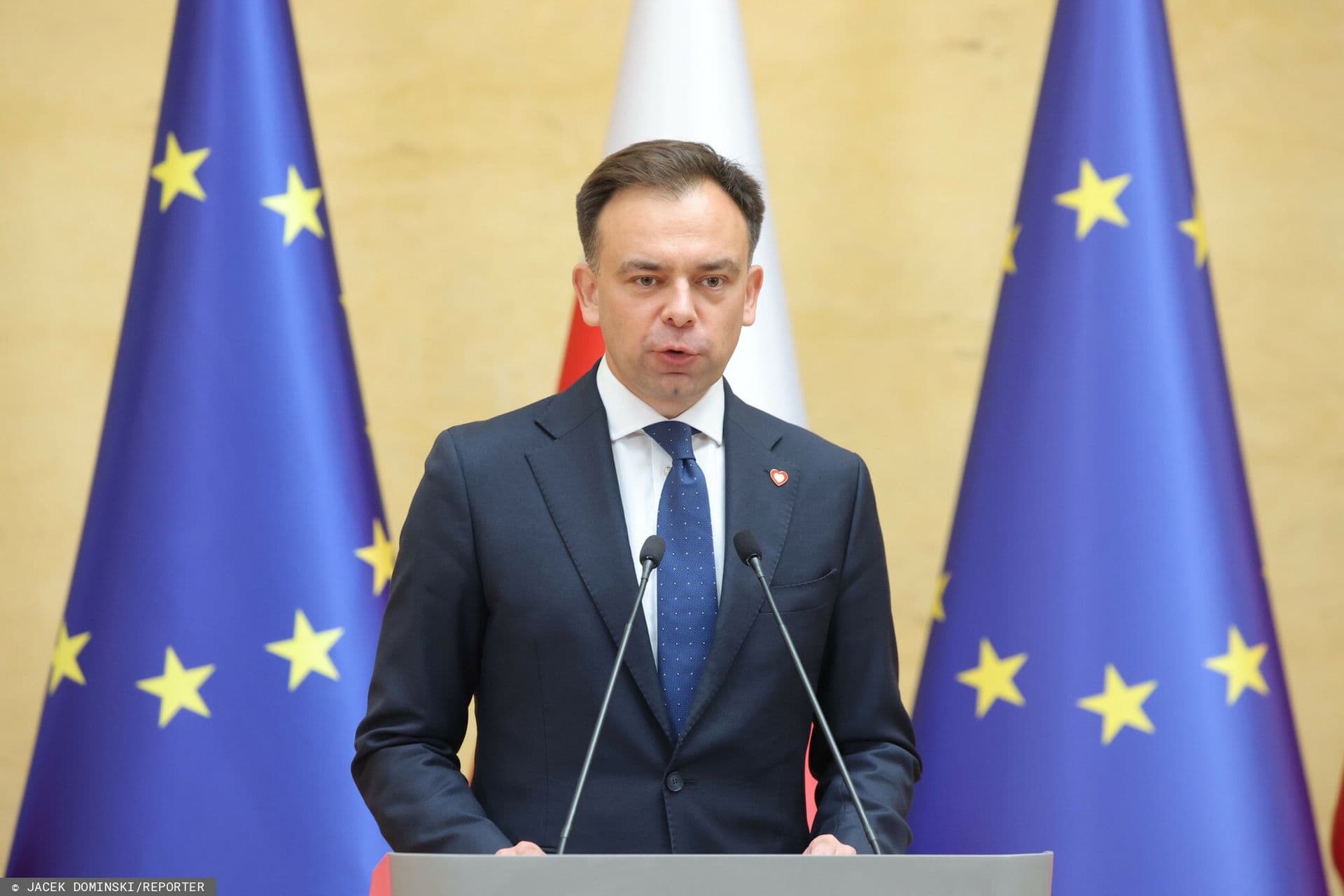 Minister finansów Andrzej Domański