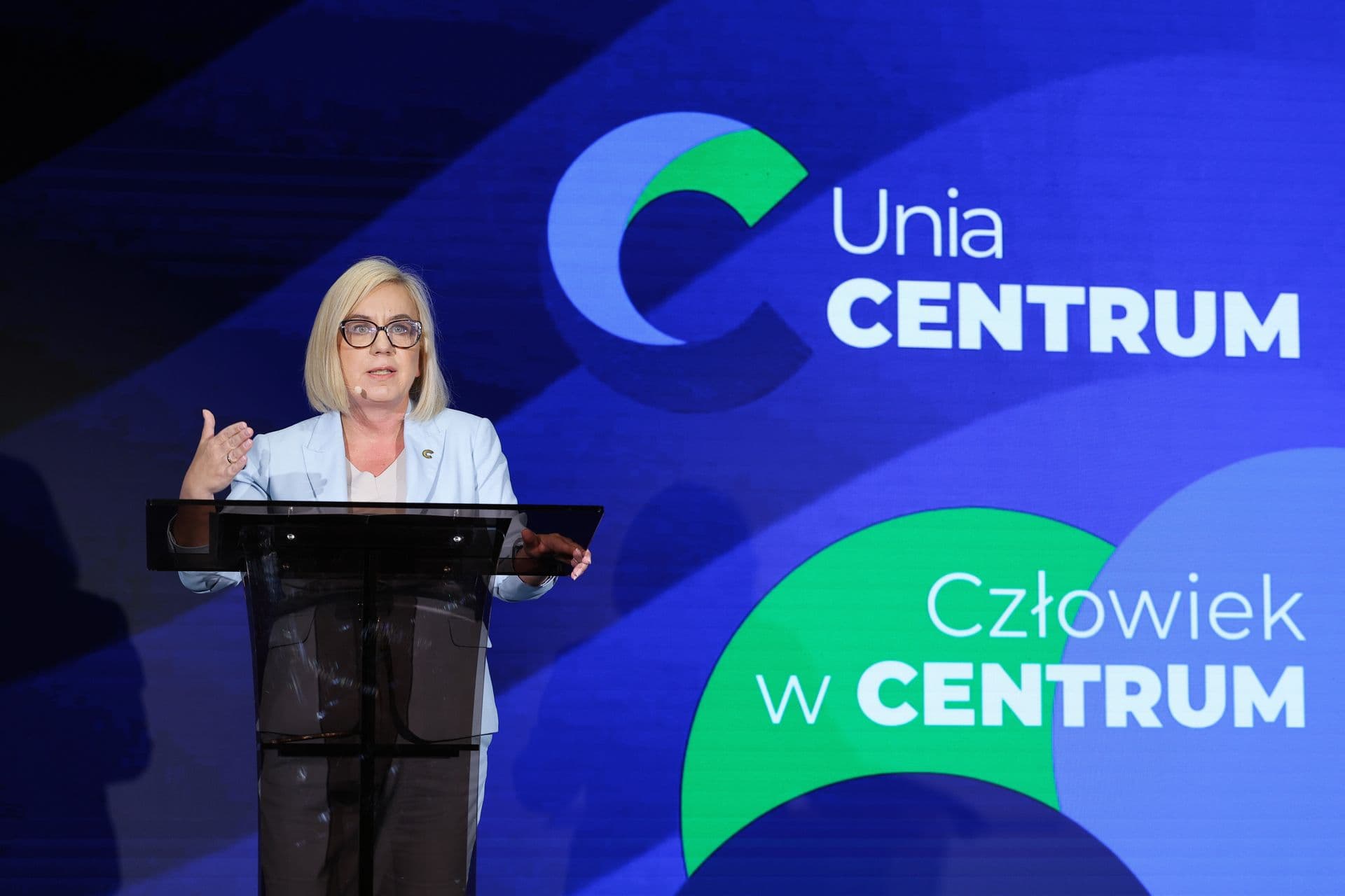 Minister klimatu i środowiska Paulina Hennig-Kloska, liderka Unii Centrum Paulina